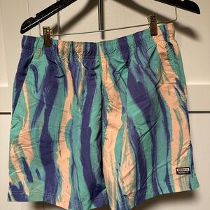 adidas Men's Athletic Shorts - Blue, Green, Peach